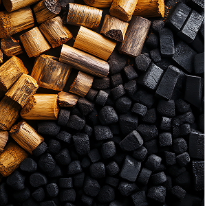 Renewable commodities - wood briquettes